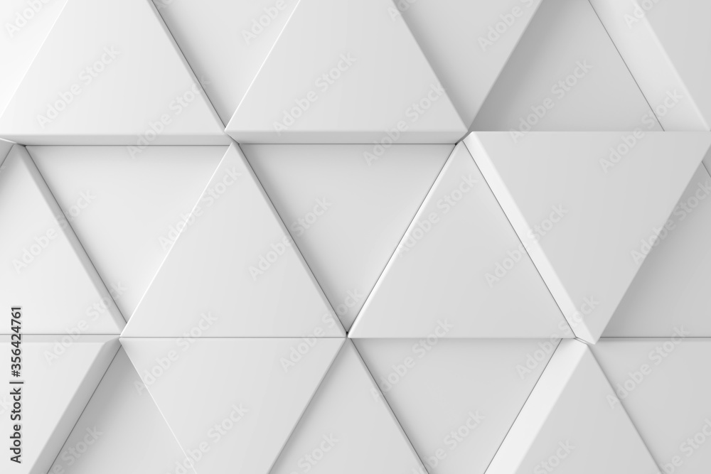 Abstract background of triangle. Modern tile wall. 3D rendering. Abstract background of triangle. Modern tile wall. 3D rendering.