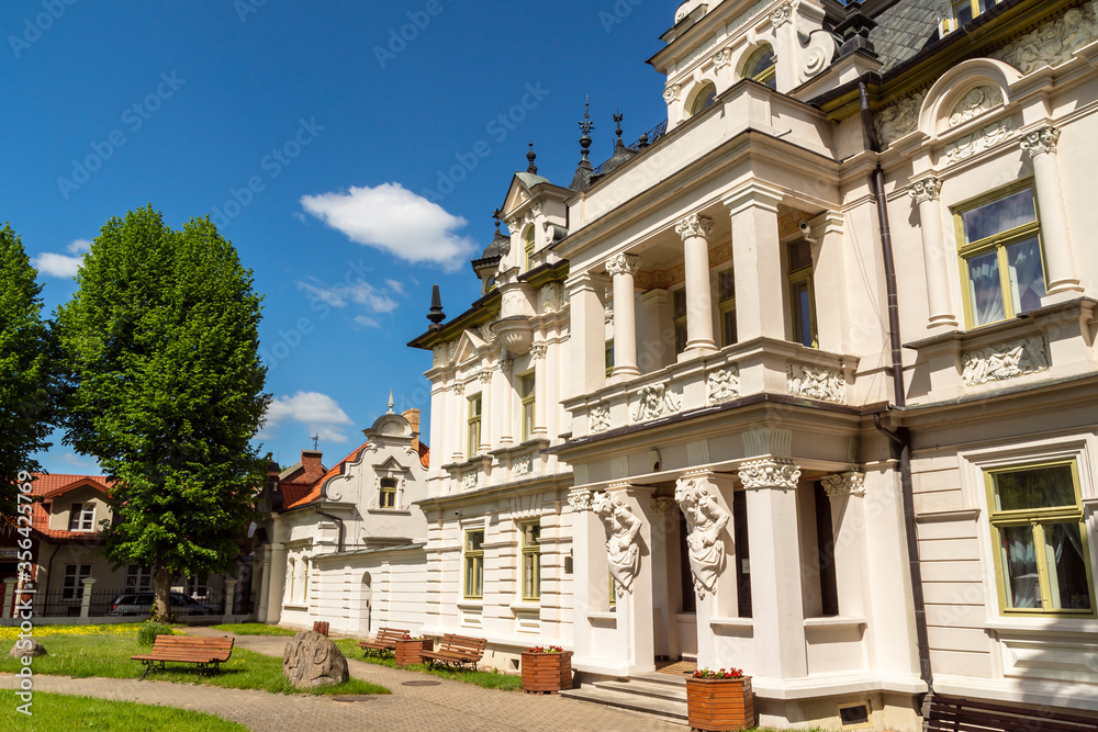 Naklejka premium Supraśl - miasto i pałac Buchholtza, Podlasie, Polska