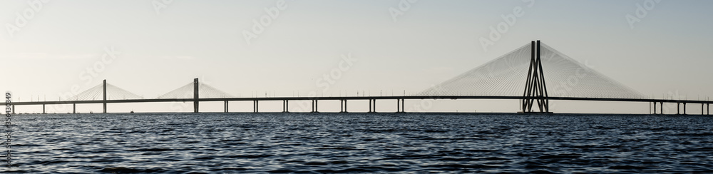 An evening by the beach: Bandra Worli Sea Link, Mumbai View 