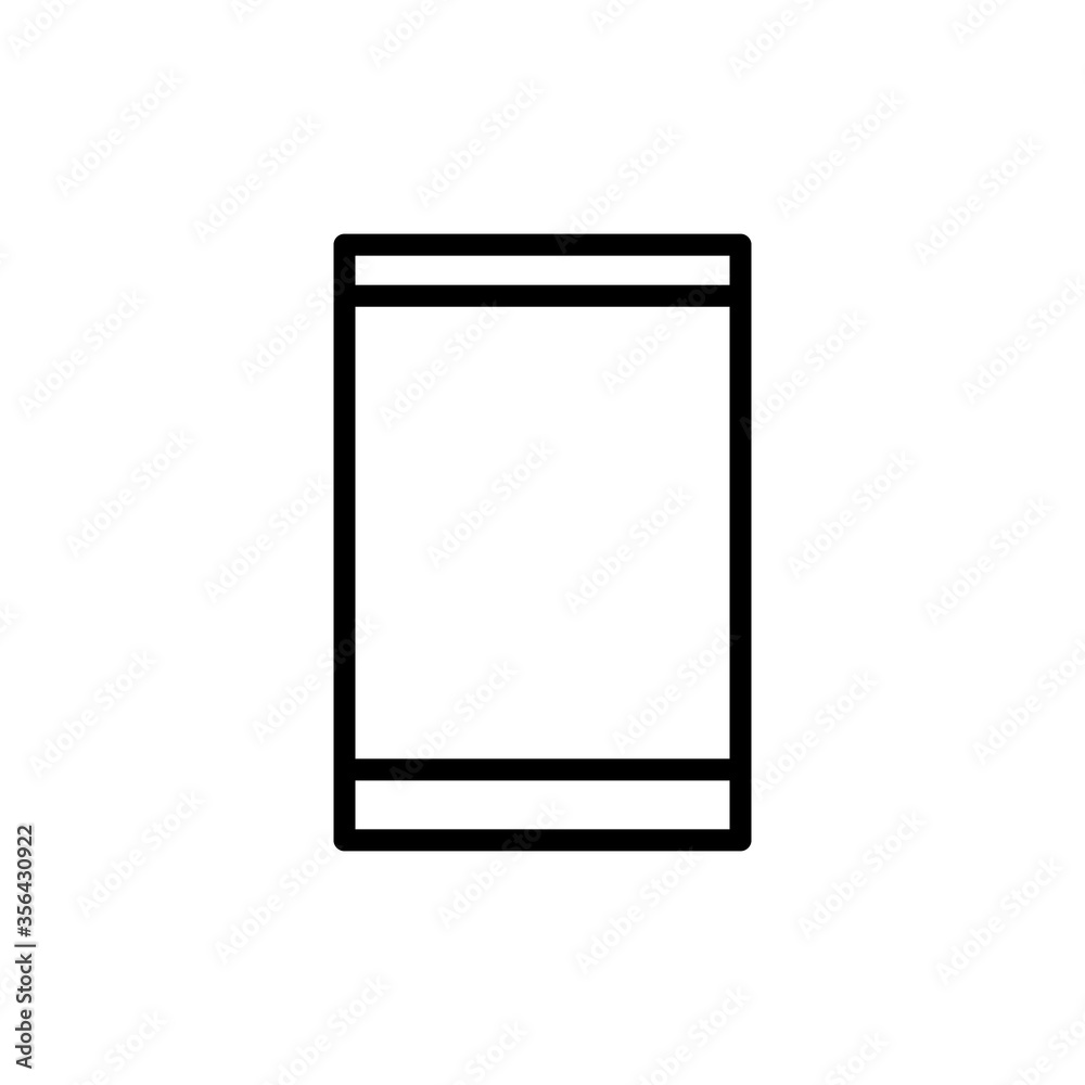 Smartphone, technology icon. Simple line, outline vector elements of communication icons for ui and ux, website or mobile application Smartphone, technology icon. Simple line, outline vector elements of communication icons for ui and ux, website or mobile application