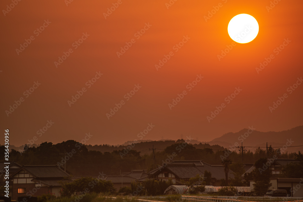 夕焼け 夕焼け