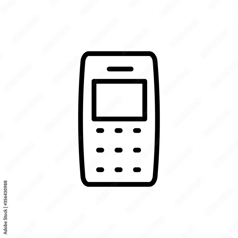 Phone, mobile, technology icon. Simple line, outline vector elements of communication icons for ui and ux, website or mobile application Phone, mobile, technology icon. Simple line, outline vector elements of communication icons for ui and ux, website or mobile application