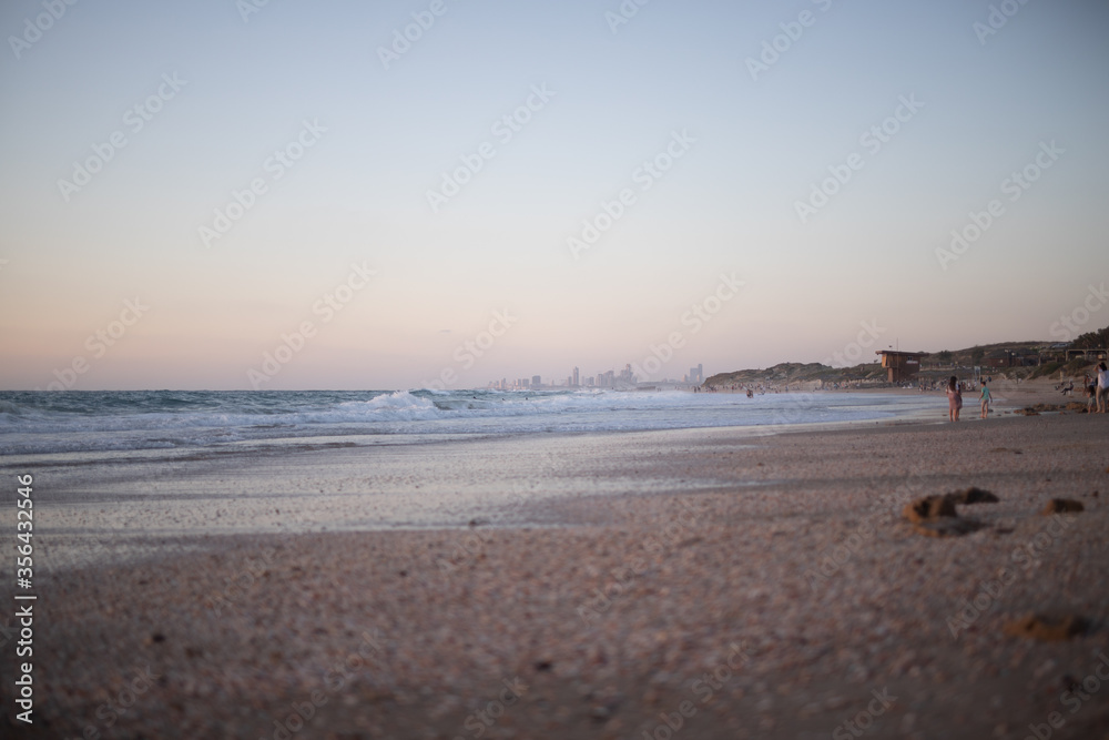 TEL AVIV BEACH SUNSTETS