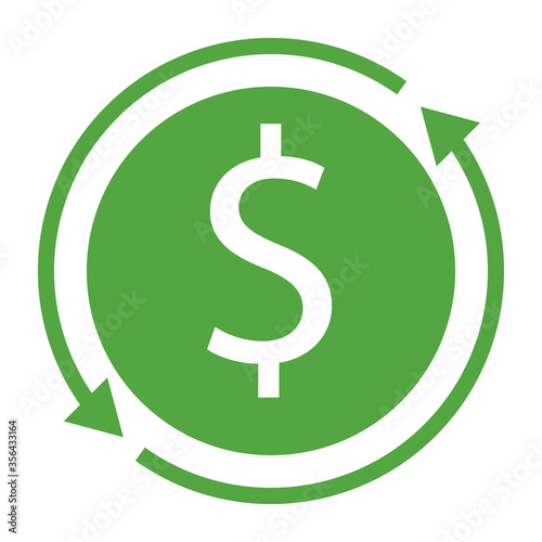 cashback icon design logo template EPS 10