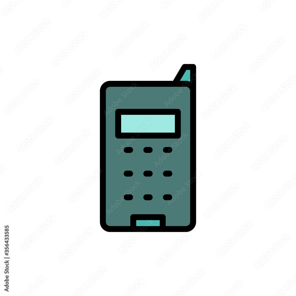Phone, mobile, technology icon. Simple color with outline vector elements of communication icons for ui and ux, website or mobile application Phone, mobile, technology icon. Simple color with outline vector elements of communication icons for ui and ux, website or mobile application