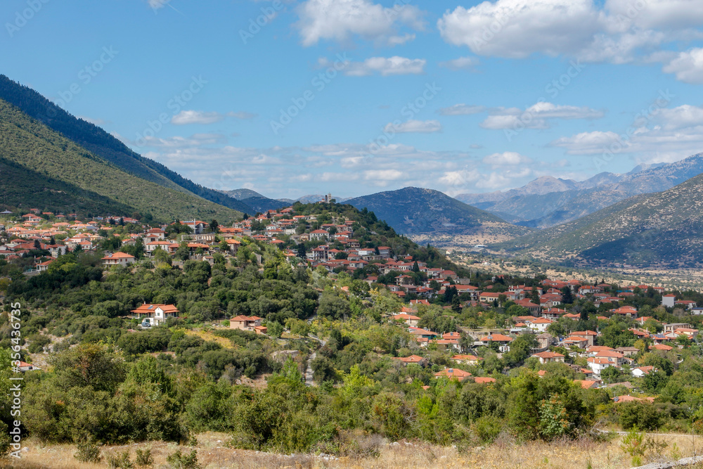 Levidi village in Arcadia, Peloponnese