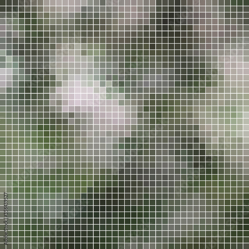 abstract vector square pixel mosaic background