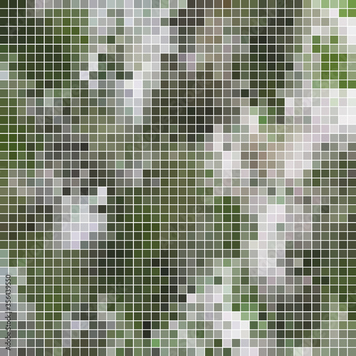 abstract vector square pixel mosaic background