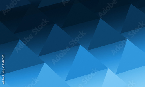 Background textures blue. Background from triangles of different colors. Gradient from blue to black. Texture consists of triangles. Abstract dark patern. multi color mesh gradient for backdrop.
