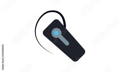 Bluetooth, microphone, connection, telephone, wireless, equipment, headphone, accessory, audio, earphone free vector icon