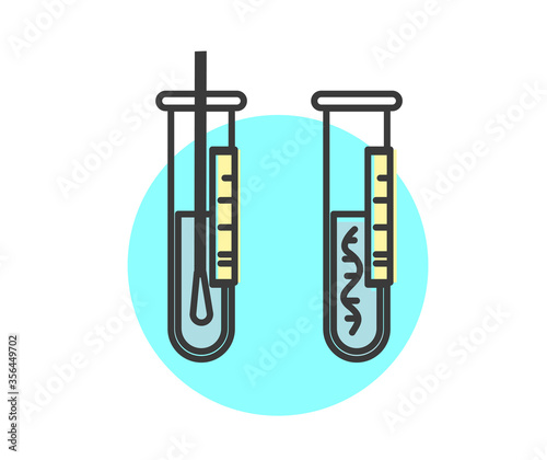 Nasal Swab - Nasopharyngeal Swab Testing and Sample collection  - Icon