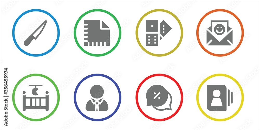 Modern Simple Set of group Vector filled Icons Modern Simple Set of group Vector filled Icons