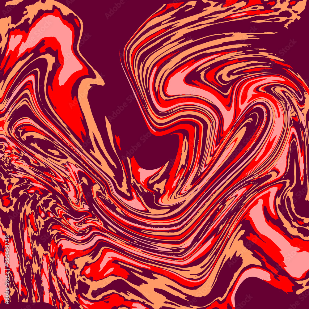 Background style decorative abstract flowing