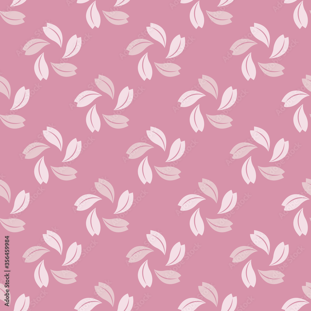 Obraz premium Japanese style retro vintage seamless pattern background flower