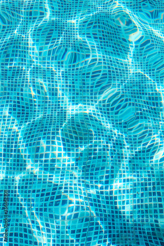 blue mosaic background