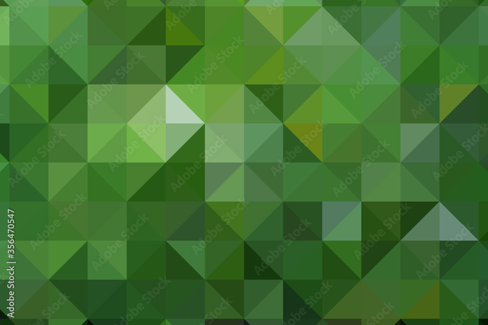 Obraz premium Multi-colored rectangular pixel background. The texture consisting of multi-colored triangles.