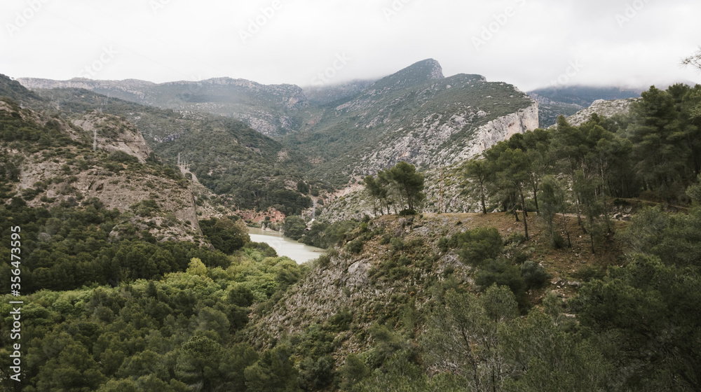 Caminito del Rey in Andalusia Spain