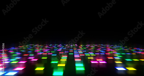 abstract colorful light background