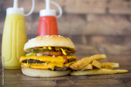 Western Double Cheeseburger...