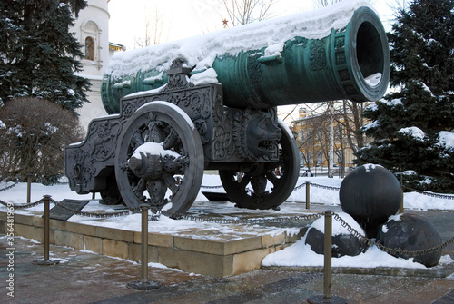 Old King Cannon in Moscow Kremlin.