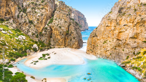 Foto Torrente de Pareis, island of Mallorca, Balearic islands, Spain