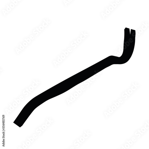Scrap for dismantling. Vector image.