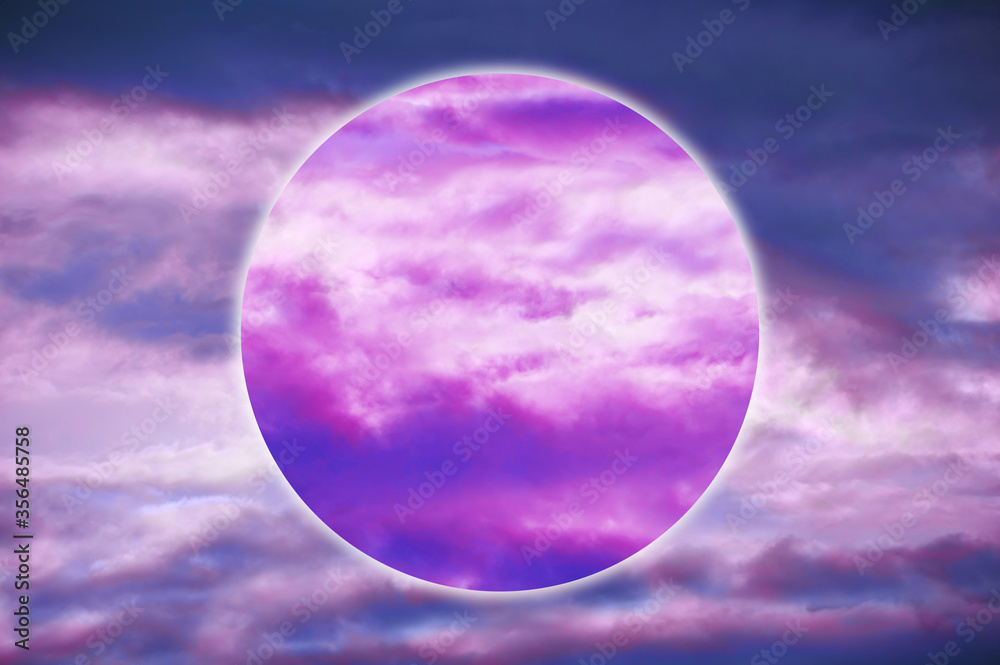 Aesthetic modern art collage with clouds blue sky in style of the 80-90s. Real natural sky composition in bright neon colors. Vaporwave, Cyberpunk, Synthwave, webpunk and surreal style. Zine culture. Aesthetic modern art collage with clouds blue sky in style of the 80-90s. Real natural sky composition in bright neon colors. Vaporwave, Cyberpunk, Synthwave, webpunk and surreal style. Zine culture.