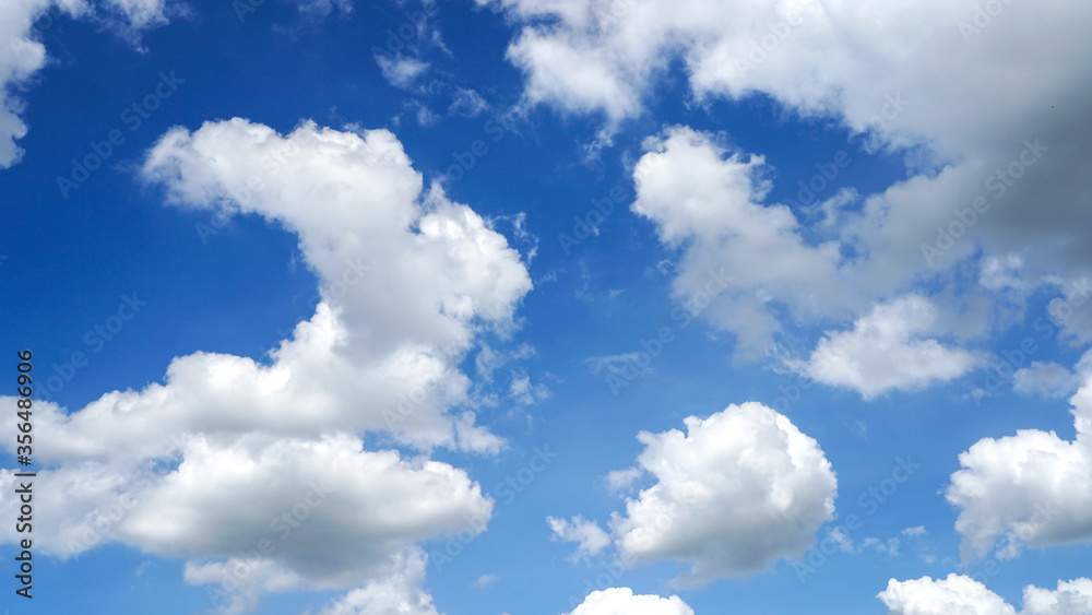 White clouds floating on blue sky for backgrounds concept. White clouds floating on blue sky for backgrounds concept.