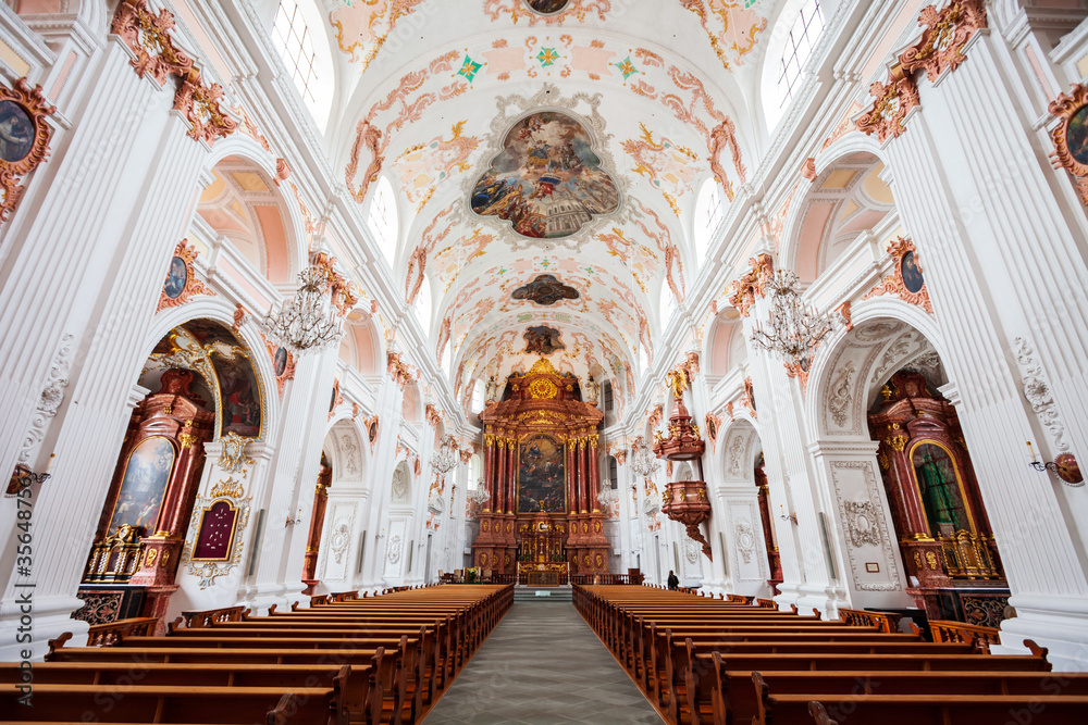 Lucerne Jesuit Church in Luzern