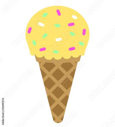 ice cream isolated on white background background