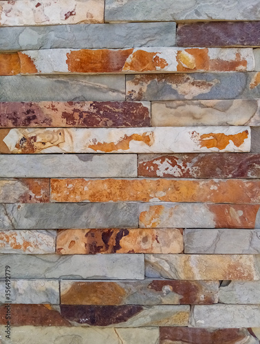 old vintage look stone tiles wall texture 