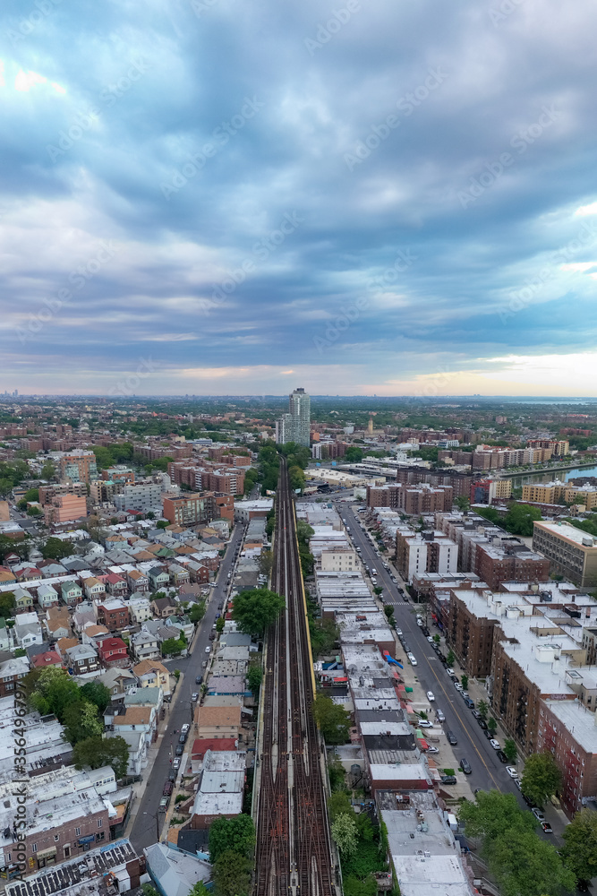 Subway Tracks - Brooklyn, New York