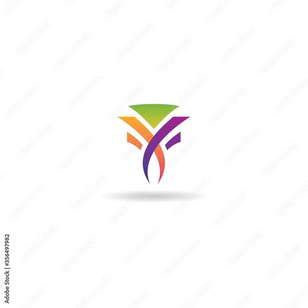 initial y logo design vector, icon, symbol, element, template initial y logo design vector, icon, symbol, element, template