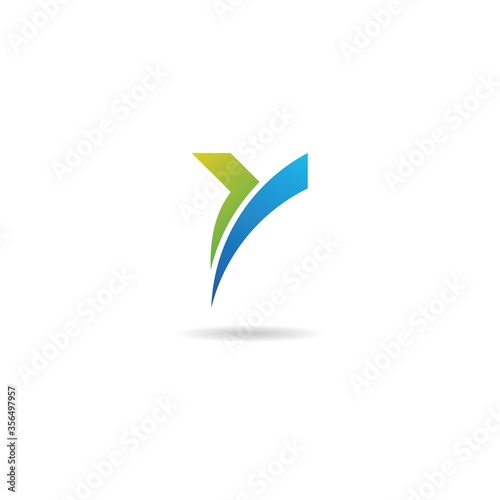 Free Download initial y logo design vector, icon, symbol, element, template - GFXLoad