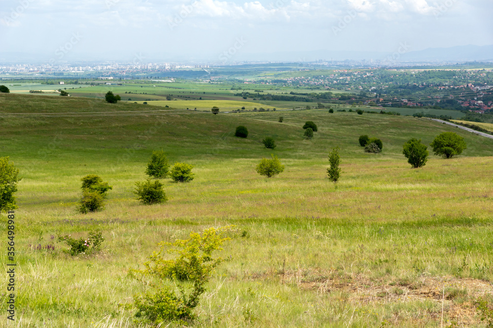 Spring landscape of Lyulin Mountain, Bulgaria