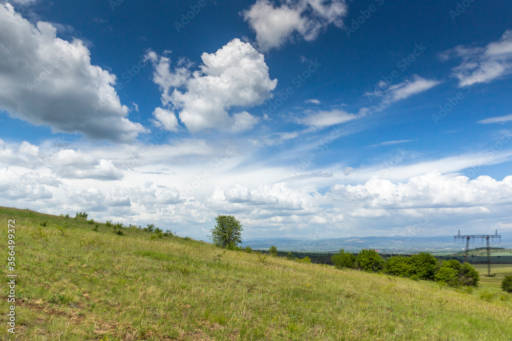 Spring landscape of Lyulin Mountain, Bulgaria Spring landscape of Lyulin Mountain, Bulgaria