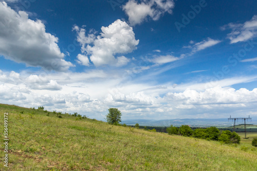 Spring landscape of Lyulin Mountain  Bulgaria