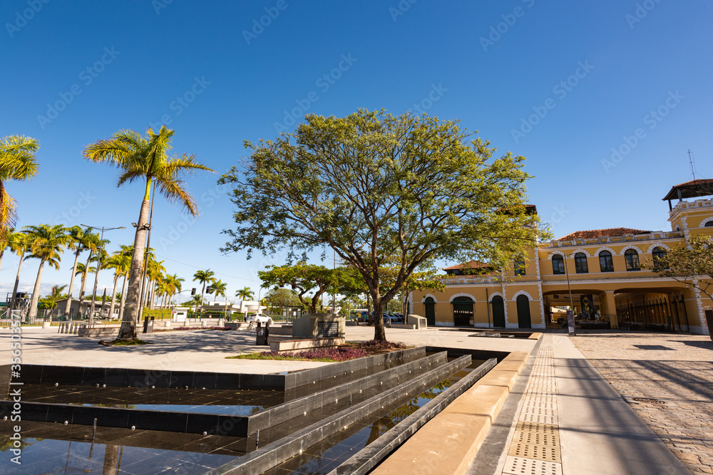 new customs square in Florianopolis, renovated and preserved