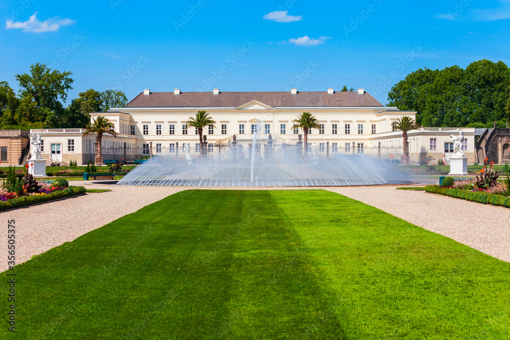 Herrenhausen Palace in Hannover, Germany