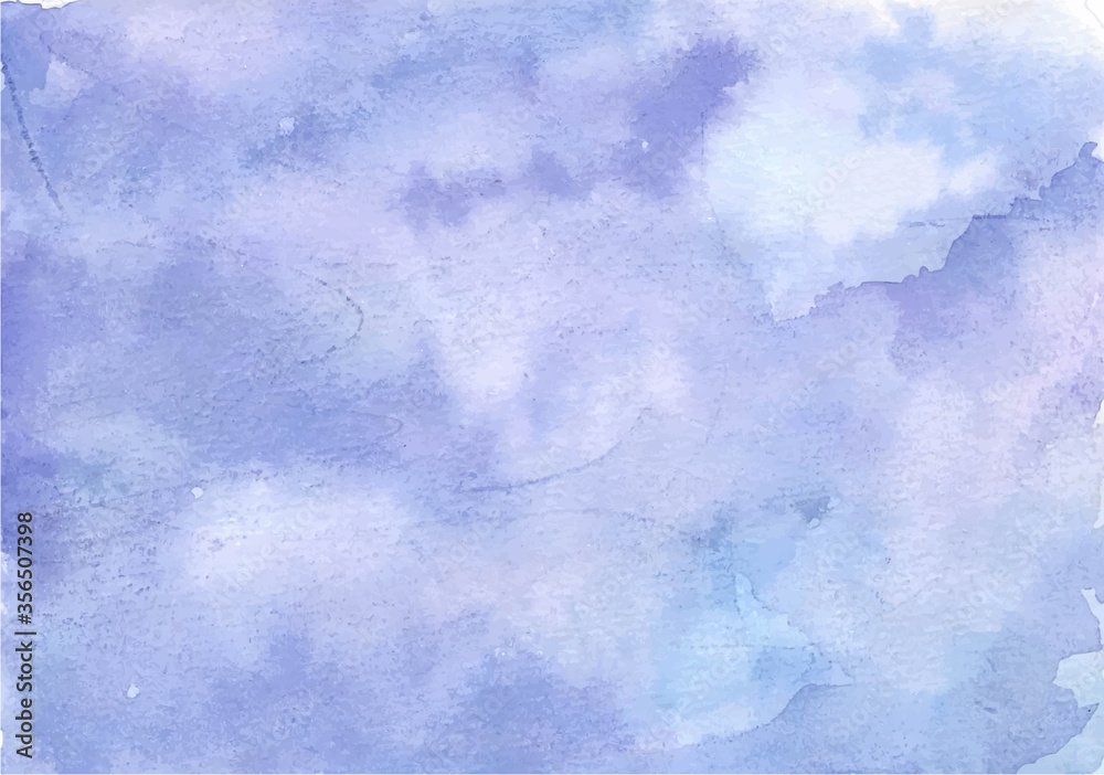 vibrant soft purple abstract watercolor background