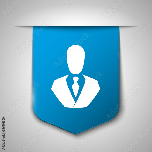 user icon of man in business suit