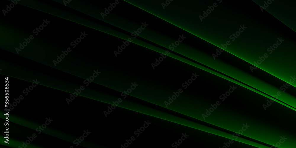 Fototapeta premium Abstract nature, ecological background, geometric polygonal 3D illustration, 3D rendering