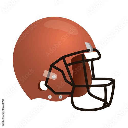 american football helmet isolated icon