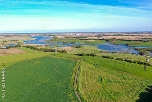 Scenic View of Iowa Aireal View