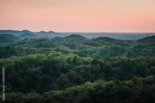 Rolling hills of Kentucky 