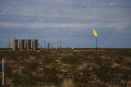 West Texas gas flare