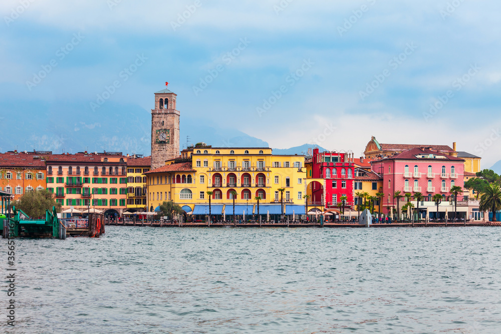 Riva del Garda town, Italy