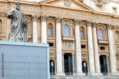 St. Peter's Square,Basilica of Saint Peter and the Vatican,Rome,Italy © D.L.PHOTOBRIDGE