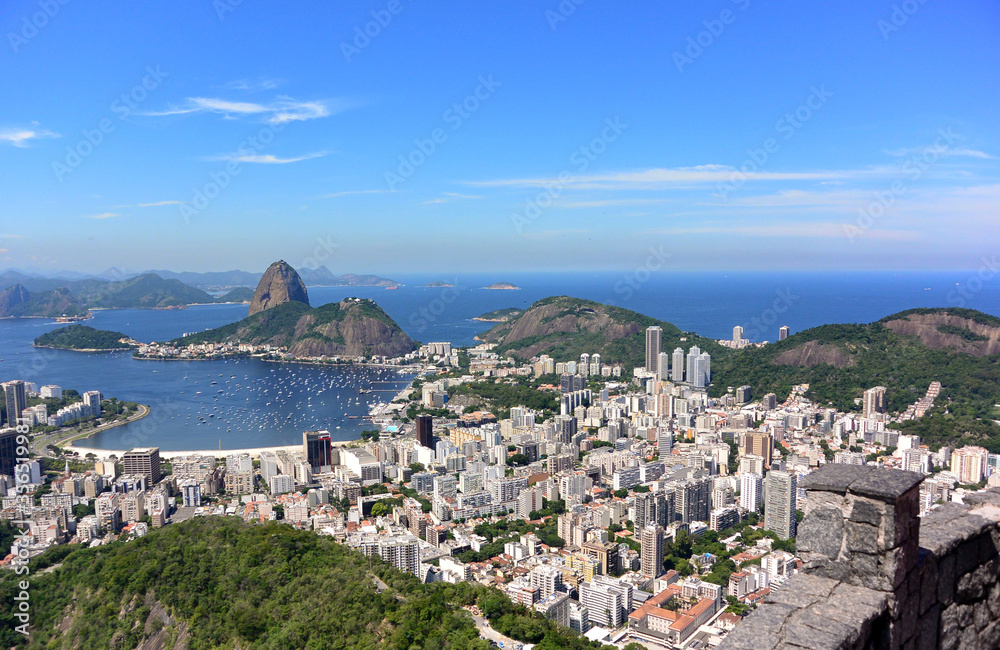 View of the Rio de Janeiro City