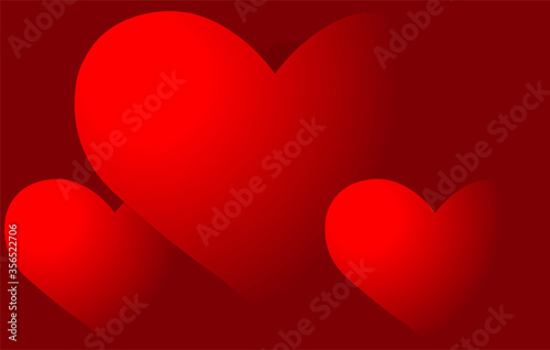 valentine's day hearts
